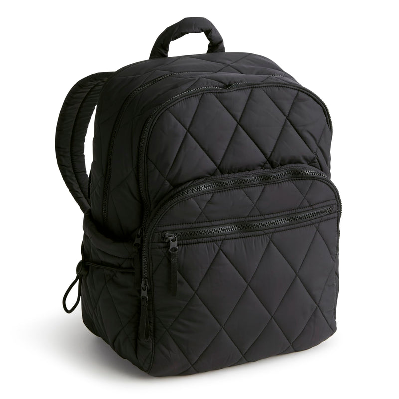 Vera Bradley Women's Featherweight Large Bancroft Backpack, Moonless Night, One Size | Backpacks4Less