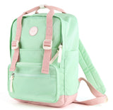 himawari Laptop Backpack for Women, 14.9 Inch,Large Capacity College Bookbag for School, Waterproof Casual Daypack for Travel-1088-06#Green