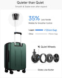 LUGGEX Carry On Luggage and 6 Set Travel Packing Cubes Bundle – Travel Essentials