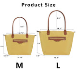 Waterproof Nylon Tote bag for Women Lightweight Designer Handbag with Zipper Stylish and Durable Purse