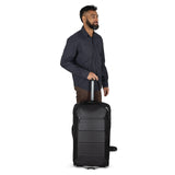 Osprey Ozone 2-Wheel 80L/27 Checked Luggage - Lightweight Rolling Bag with High Clearance and Oversized Wheels - Travel Suitcase with Mesh Organization, Trolley Handle and Add-a-Bag Strap, Black