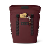 YETI Hopper M12 Backpack Soft Sided Cooler with MagShield Access, Wild Vine Red