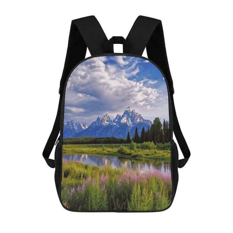 Backpack,Grand Teton National Park Print Backpack,Stylish Backpacks,Lightweight Backpack for Men Women Beach Hiking Camping