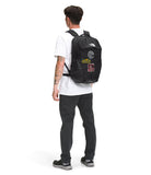The North Face Borealis Commuter Laptop Backpack - Water Repellent, Laptop Sleeve, Large Main Compartment, TNF Black U Borealis Patch/TNF White, One Size