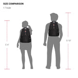 SwissGear 2769 ScanSmart Laptop Backpack, Fits Most 16 Inch Laptops, TSA Friendly, Work, School, Men's and Women's, Black