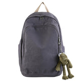 KAOBIO Grunge Aesthetic Canvas Travel Daypack for Men Women Large Vintage College Rucksack Lightweight Laptop Backpack (Dark Purplish | Backpacks4Less