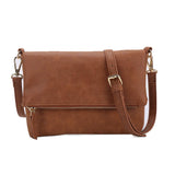 Gladdon Small Crossbody bags for Women Cross body Purse Shoulder Bag Brown
