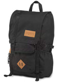 JanSport Hatchet Backpack – 15-inch Padded Laptop Compartment, Dual Water Bottle Pockets, Side Compression Straps, Black