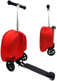 Fast Forward Spider-Man 18" Ride-On Suitcase Scooter - Lightweight Carry-On Scooter Luggage