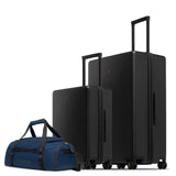 LEVEL8 Luminous Luggage Sets 2 Piece with Water Resistant Travel Duffle Bag, (20/28)