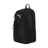 PUMA Women’s Poppy Backpack, Black/Silver, One Size