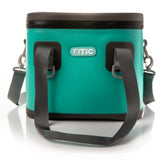 RTIC Soft Cooler 8 Can, Insulated Bag Portable Ice Chest Box for Lunch, Beach, Drink, Beverage, Travel, Camping, Picnic, Car, Trips, Floating Cooler Leak-Proof with Zipper, Seafoam Green