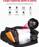 KEMIMOTO Saddlebag Liners 1 Pair Motorcycle Saddle Liner Bag 32L Hard Saddle Insert Travel Storage Bag Compatible with Touring Street Glide Road Glide Road King 1993-2023 1700 Royal Star