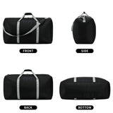 iFARADAY 105L Extra Large Duffel Bag 32.5 inch Lightweight Luggage for Travel-Black