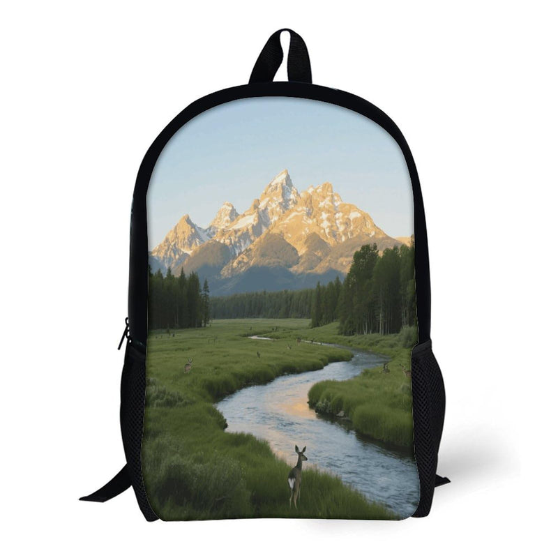 Teton Peaks Backpack Classical Travel Backpacks Lightweight bag for Commuting Outdoor adventure And Travel