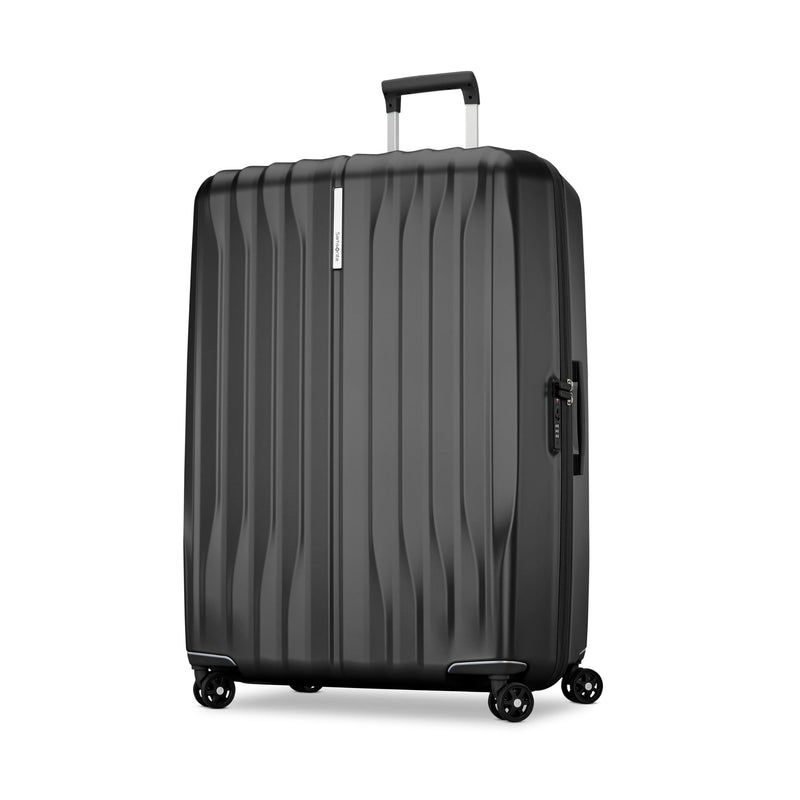 Samsonite UpLIFT X-Large Checked Hardside Luggage with Spinner Wheels - Airline-Approved, TSA Lock, Adjustable Handle System - Polycarbonate Hard Suitcase for Ultra Lightweight Travel - Phantom Black