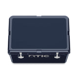 RTIC 45 QT Ultra-Tough Cooler Hard Insulated Portable Ice Chest Box for Beach, Drink, Beverage, Camping, Picnic, Fishing, Boat, Barbecue, Navy