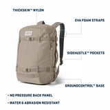 YETI Crossroads Backpack 22L, Cape Dark Taupe