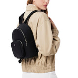 Lacoste Women's Daily City Backpack, Black, One Size