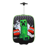 Bioworld Minecraft Creeper 2-Pack Carry On Luggage Set
