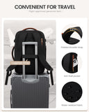 LOVEVOOK 40L Travel Backpack for Women Men, Large Carry on Backpack for Airplanes TSA Personal Item Travel Bag fits 15.6" Laptop, Waterproof Weekender Essentials Airline Approved with 2 Packing Cubes