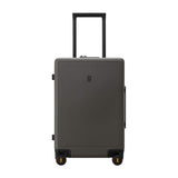 LEVEL8 Elegance Luggage Set, PC Matte Hardshell Suitcases - Olive Green, 20/24 Inch