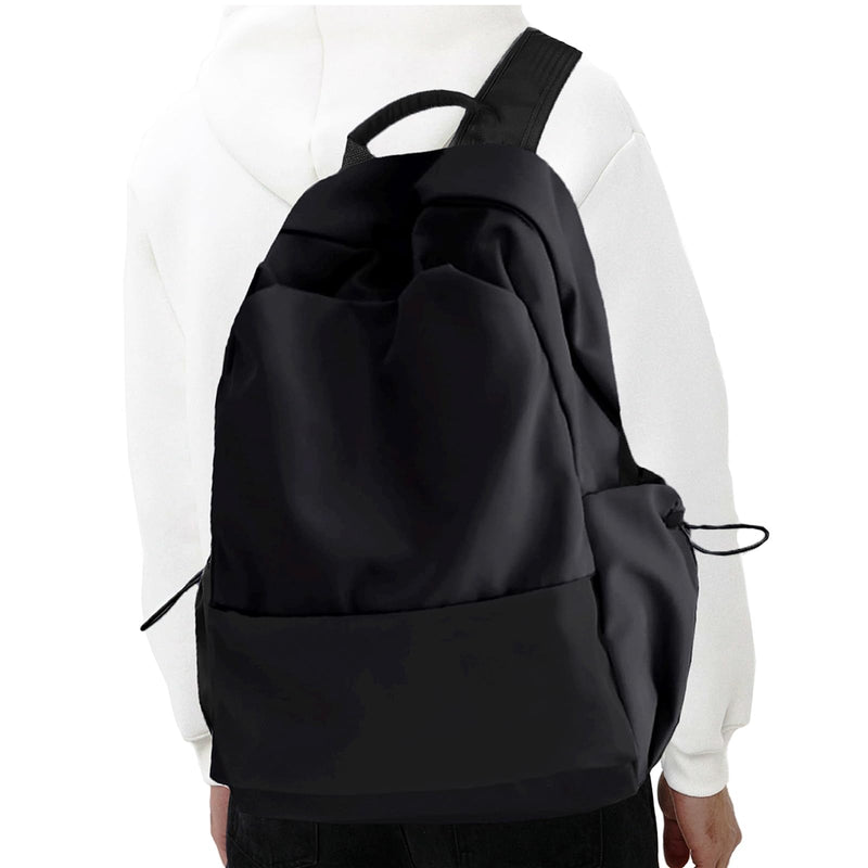 YGR Laptop Backpack for Women and Men, Waterproof Lightweight Travel Daily Rucksack Casual 15.6 inches Computer Bags for College, Black