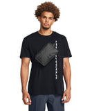 Under Armour Unisex-Adult Loudon Lite Waistband Crossbody, (025) Castlerock/Black/Black, One Size Fits Most