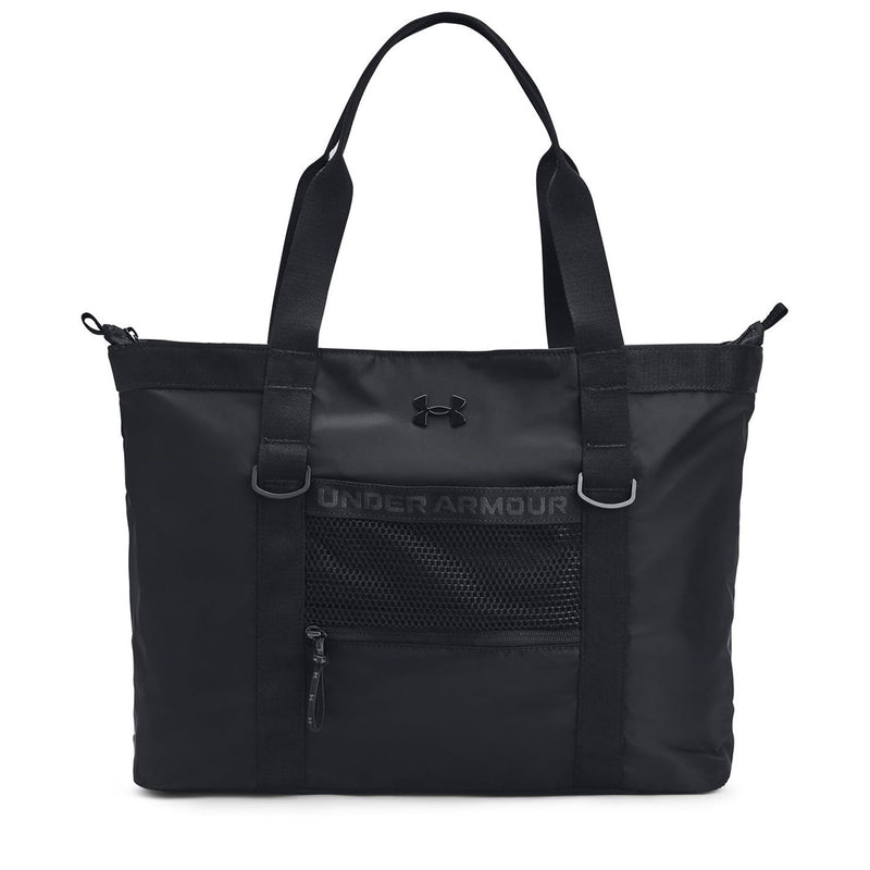 Under Armour Women's Essentials Tote Bag, (002) Black / / Black, One Size Fits Most