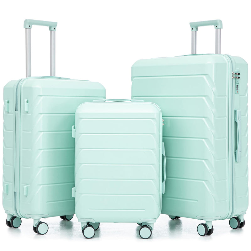 Luggage Sets 3 Piece, Hardshell Suit case with Spinner Wheels Lightweight