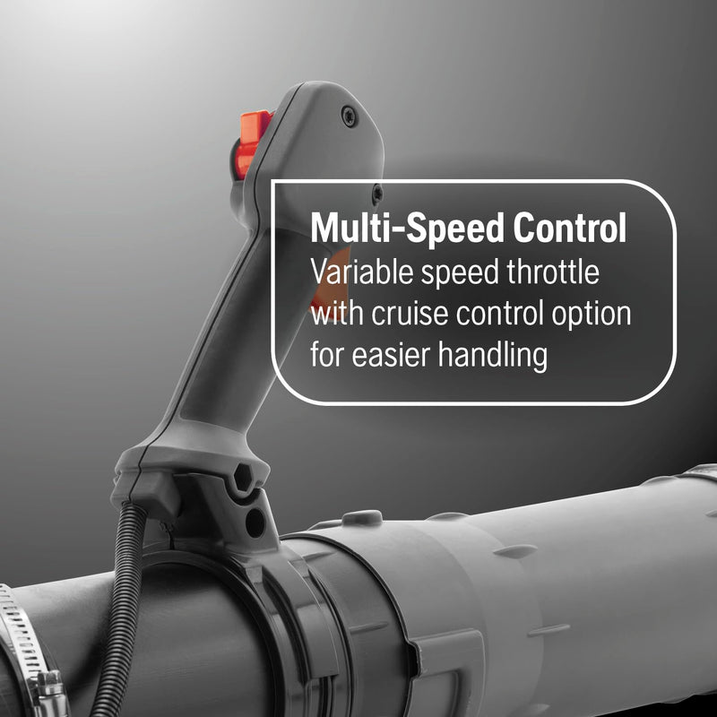 Husqvarna 570BTS Backpack Leaf Blower, 66-cc 4-HP 2-Cycle Gas Leaf Blower, 972-CFM, 236-MPH, 37-N Powerful Clearing Performance and Ergonomic Design