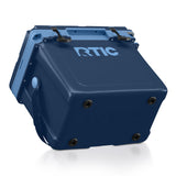 RTIC Ultra-Light 22 Quart Hard Cooler Insulated Portable Ice Chest Box for Drink, Beverage, Beach, Camping, Picnic, Fishing, Boat, Barbecue, 30% Lighter Than Rotomolded Coolers, Navy & Denim