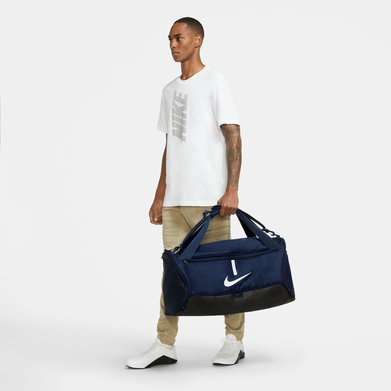 Nike Unisex's Academy Team-Sp21 Sports Bag, Midnight Navy/Black/White, One Size