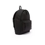 Lacoste Men's Sinpople Monogramme Backpack, Black, One Size
