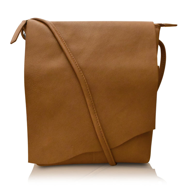 ili New York Leather Mini Sac Crossbody - Genuine Leather Crossbody Bags for Women with RFID Blocking, Adjustable Strap