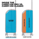 NOMATIC Carry-On Classic Suitcase, 1.8 gal (30 L), Carry-On Size RLCN00-BLK-01 CS7715