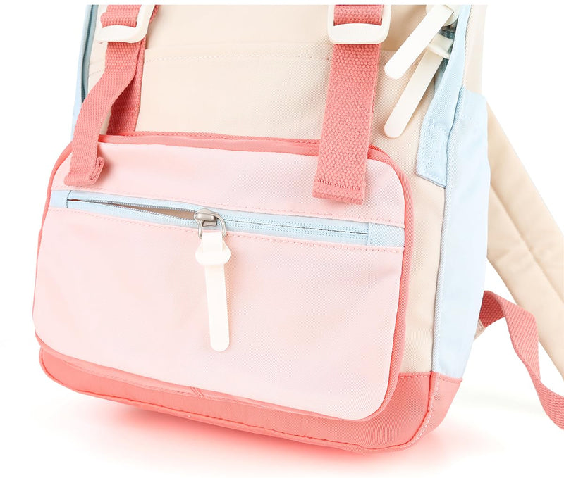 himawari Laptop Backpack for Women, 14.9 Inch,Large Capacity College Bookbag for School, Waterproof Casual Daypack for Travel-1088-06#Green