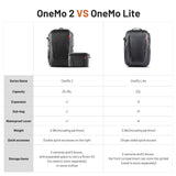 PGYTECH OneMo Lite Camera Backpack 22L for DJI, Sony, Canon, Nikon, OSMO Action/Pocket, DSLR/SLR Mirrorless, Camera Tripod Photographer Bag Gift, Camera Pack Black, Weekend Bag