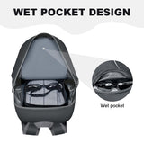 MIYCOO Backpack - Ultra Lightweight Packable Backpack for Travel Camping, Hiking Back Pack Waterproof Foldable Daypack for Men Women Grey