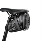 Xyphium Bike Saddle Bag EVA Hard Shell Waterproof 1.5L Bike Bag Under Seat Bike Storage Pouches for Adult Road Mountain Bikes