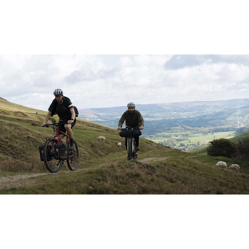 Brooks England Scape Pannier, Cycling and Gravel Bag, Black, Small