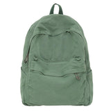 KAOBIO Canvas Backpack for Women Men Cute Vintage College Laptop Bag Hippie Grunge Casual Travel Rucksack Daypack (Green) | Backpacks4Less