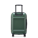 DELSEY PARIS Rempart Hardside Expandable Luggage with Spinner Wheels, Army Green, Carry-On 19 Inch