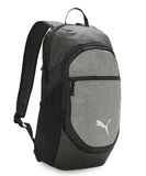 Puma 078943 TEAMFINAL Backpack, L, Spring and Summer 23 Color, Black/Medium, Gray, Heather (01)