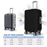 Travel Luggage Cover Pink Bow Dot, High Elasticity Washable Travel Baggage Protector Case Fits 26-28 in
