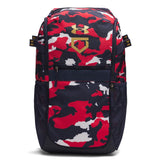 Under Armour Unisex Utility Baseball Backpack Print, (412) Midnight Navy / / Metallic Gold, One Size Fits All
