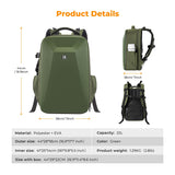 K&F CONCEPT Camera Backpack,Hardshell Photography DSLR Camera Bag with 15-15.6 Inch Laptop Compartment Hard Shell Camera Case Compatible with Canon/Nikon/Sony/DJI Mavic Drone