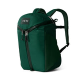 YETI Ranchero Backpack 18L, All-Day Utility Pack, Structured and Durable, Black Forest Green