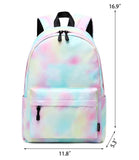 abshoo Lightweight Water Resistant Tie Dye Backpacks For Teen Girls Women School Bookbags (Tie Dye)