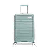 Samsonite Elevation Plus - Carry-On Hardside Luggage with QuickEntry™ Front Compartment - Scratch Resistant Polypropylene Shell, AirTag Holder, TSA Lock, Airline Approved- Cypress Green